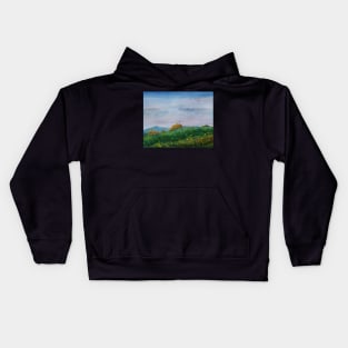 The Pinnacles - From Hervey Range lookout Kids Hoodie